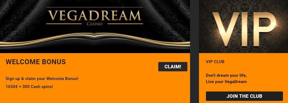 Casino VegaDream Promo